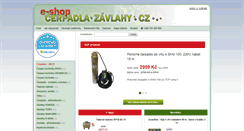 Desktop Screenshot of cerpadlazavlahy.cz